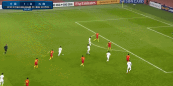 寄誠庸的遠射，很有威脅